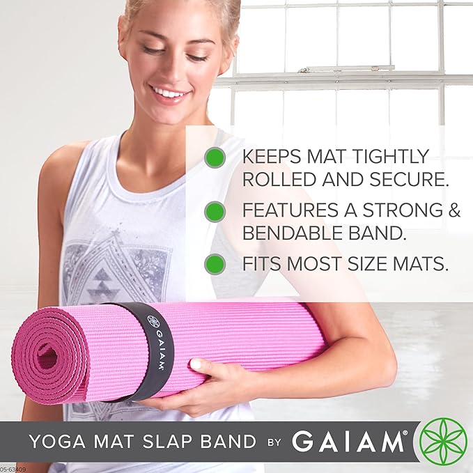 Gaiam Yoga Mat Strap Slap