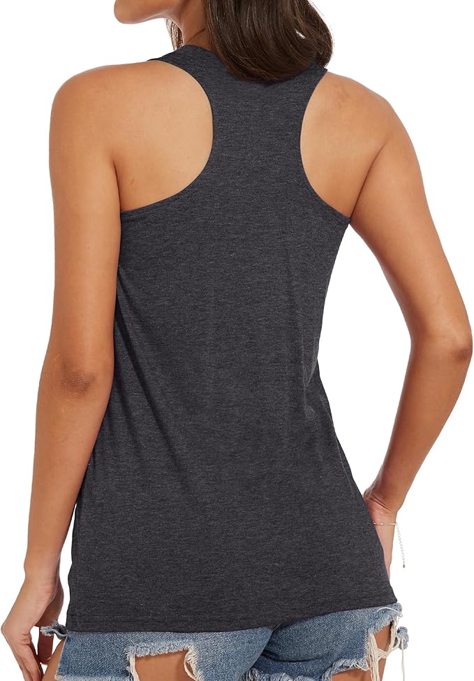 JILUVIN Tank Tops for Women Racerback Summer Sleeveless Casual Graphic Basic Top Shirts 2026