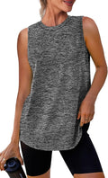 Womens Workout Tank Tops Lightweight Sleeveless Shirts for Women Loose Fit Tops for Athletic Running Tennis Yoga