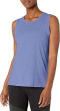 Amazon Essentials Women's Soft Cotton Relaxed-Fit Workout Tank Top (Available in Plus Size)