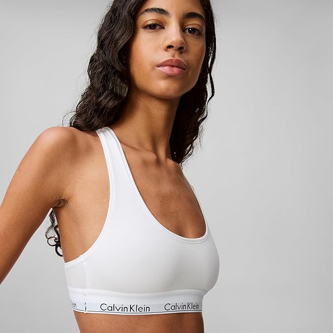 Calvin Klein Women's Modern Cotton Unlined Wireless Bralette