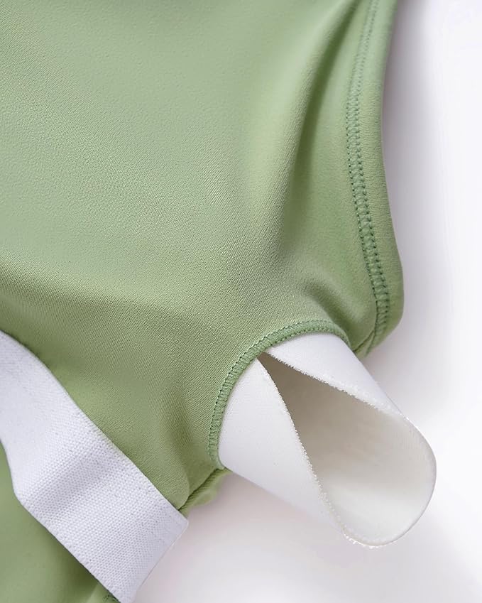 OMKAGI 2 Piece Workout Sets for Women Padded Sports Bra Tank Booty Gym Shorts with Pockets