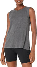 Amazon Essentials Women's Soft Cotton Relaxed-Fit Workout Tank Top (Available in Plus Size)