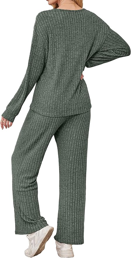 RUMIA Lounge Sets for Women 2026 Vacation Matching Track Suits Sweater Fall Outfits (S-2XL)