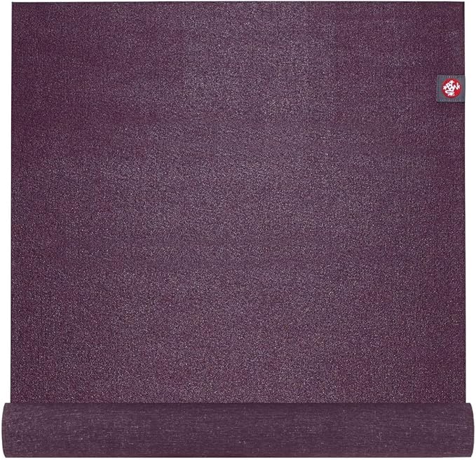 Manduka eKO SuperLite Yoga Mat - 1.5mm Natural Rubber | Foldable & Travel Friendly | Soft Textured Surface | Eco-friendly