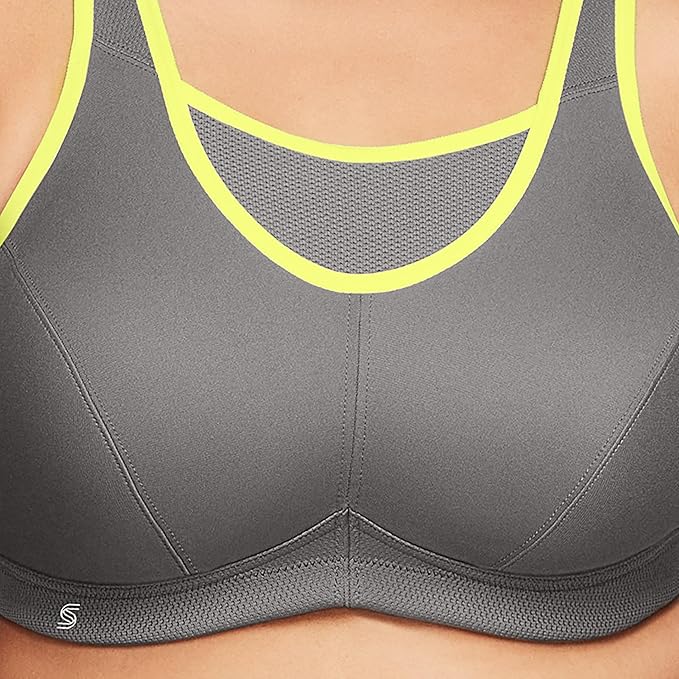 Full Figure Plus Size No-Bounce Camisole Sports Bra Wirefree #1066