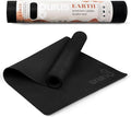Gurus Natural Rubber Yoga Mat, Eco Friendly Earth Yoga Mat, Non Slip Yoga Rubber Mat, 72x25 Inches 5 mm Thickness
