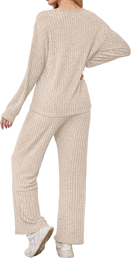 RUMIA Lounge Sets for Women 2026 Vacation Matching Track Suits Sweater Fall Outfits (S-2XL)