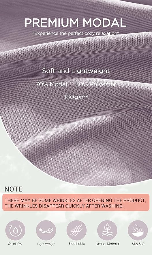 ODODOS Women's Modal Soft Long Sleeve Tee with Thumb Hole Athletic Gym Workout Tops Yoga Shirts
