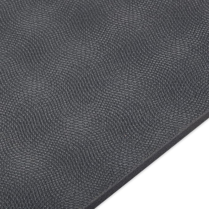 Gaiam Dry-Grip Yoga Mat - 5mm Thick Non-Slip Exercise & Fitness Mat for Standard or Hot Yoga, Pilates and Floor Workouts - Cushioned Support, Non-Slip Coat - 68 x 24 Inches
