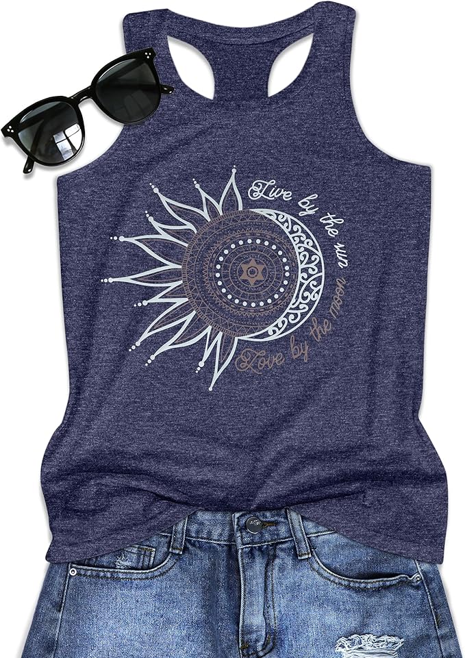 JILUVIN Tank Tops for Women Racerback Summer Sleeveless Casual Graphic Basic Top Shirts 2026