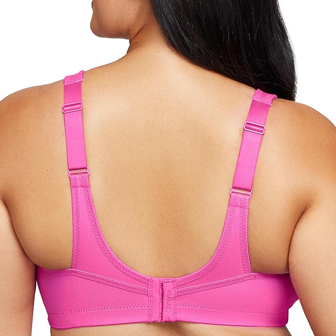 Full Figure Plus Size No-Bounce Camisole Sports Bra Wirefree #1066