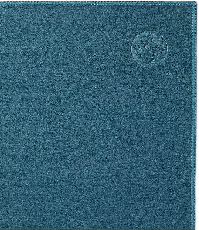 Manduka eQua Hand Towels - 16" Rapid Moisture Activated Grip Quick Drying, Soft Microfiber Machine Washable 16 x 26.5 inches