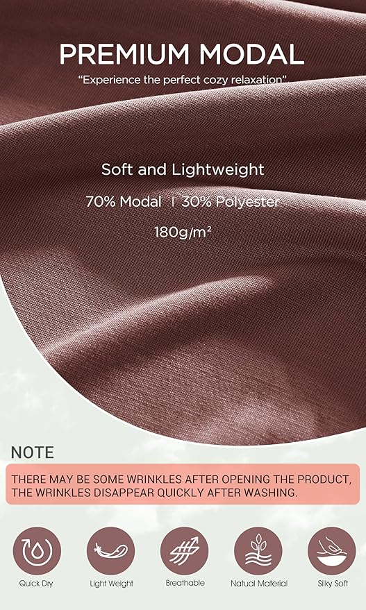 ODODOS Modal Soft Short Sleeve Shirts for Women Crew Neck Yoga Tee Casual Workout Tops