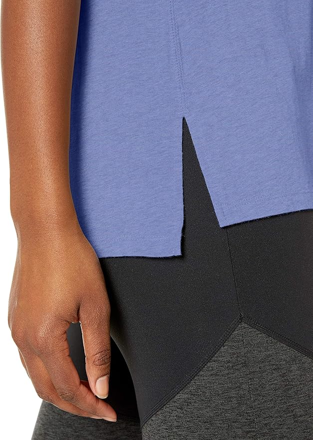 Amazon Essentials Women's Soft Cotton Relaxed-Fit Workout Tank Top (Available in Plus Size)