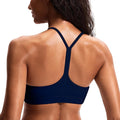 JOYSPELS Comfy Racerback Sports Bras for Women with Removable Pads Luxury Dupe for Workout & Daily Use, A-C Cups