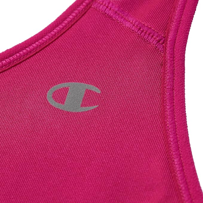Champion Women's Sports Bra, Compression, Moisture Wicking, High-Impact Sports Bra for Women