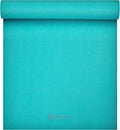 Gaiam Essentials 1/4" Thin (6mm) Yoga & Pilates, Fitness & Exercise Mat with Easy-Cinch Carrier Strap Cusion Support For Fitness and Gym Workouts